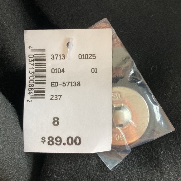 Black Felt, Bell Sleeved Jacket (Ricki’s Size 8) - Picture 5 of 6